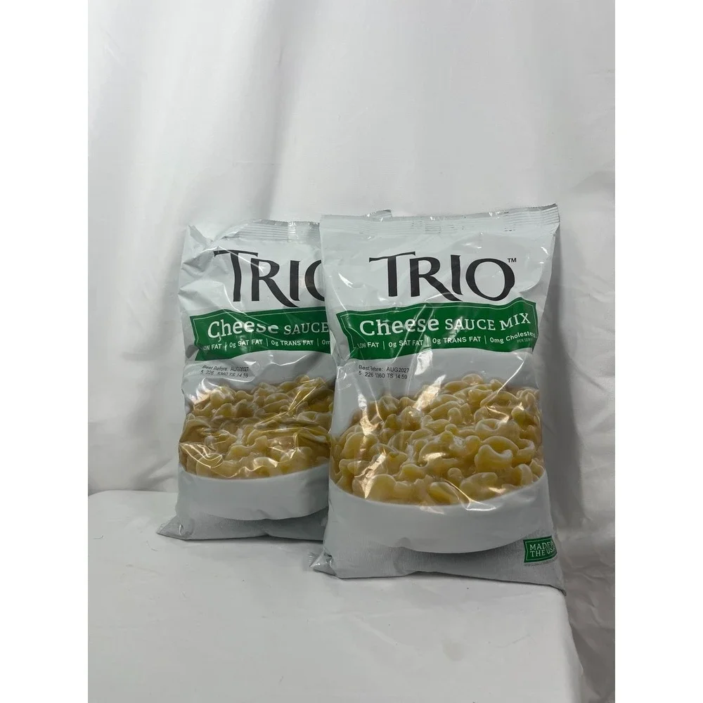 Lot of 2 Trio Cheese Sauce Mix Bags New Sealed Best By Aug 2027